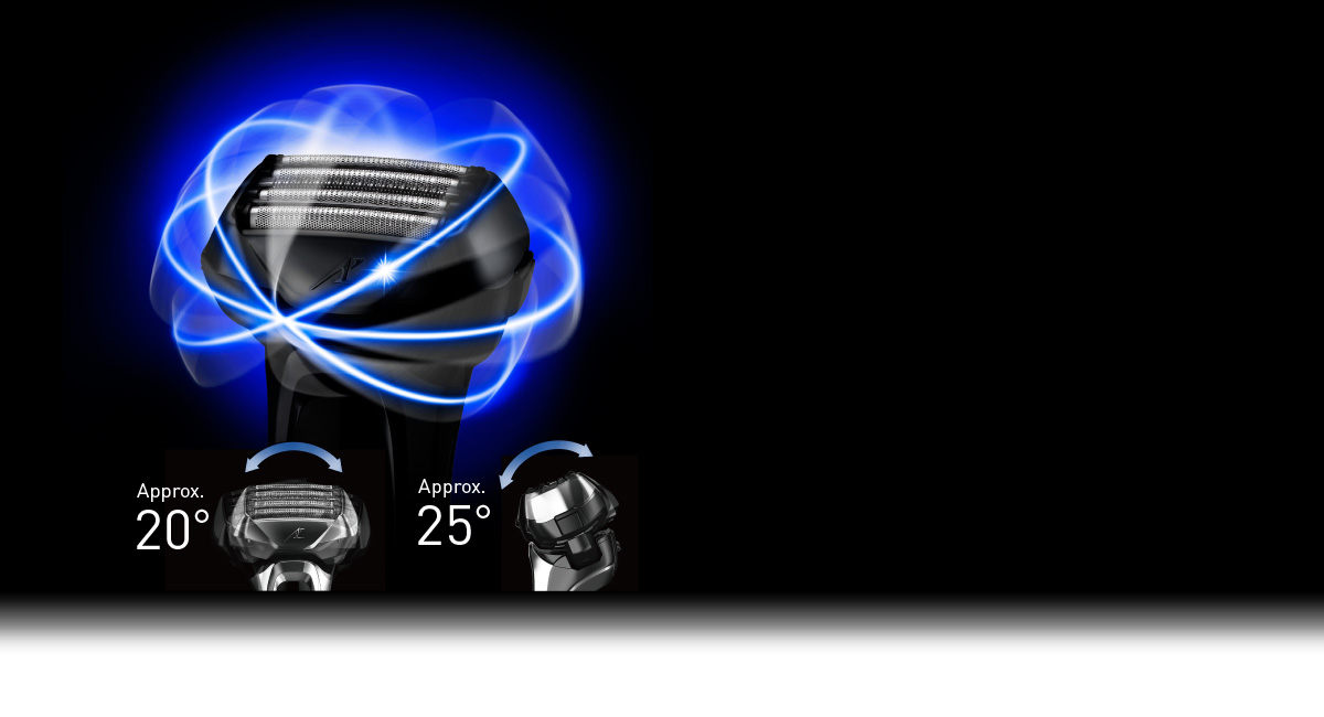 Face-hugging multi flexible head