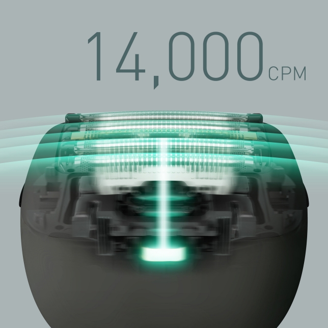 Ultra-Fast Linear Motor for a Smooth Shave