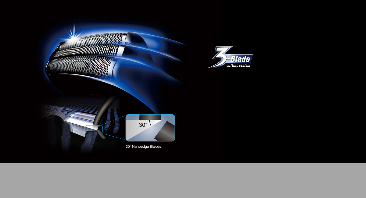 3-Blade cutting system