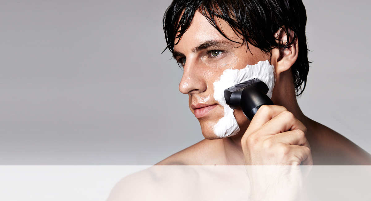 Wet & Dry, foam shaving