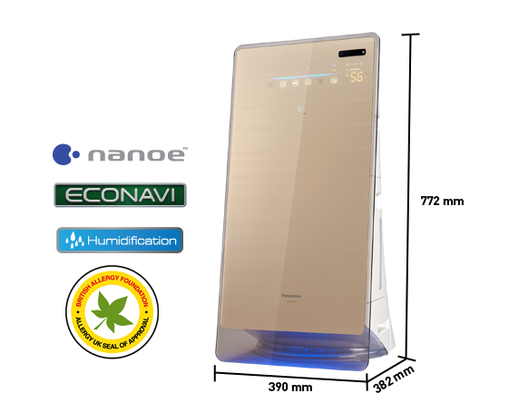 [DISCONTINUED] Humidifying nanoe™ Air Purifier F-VK655A