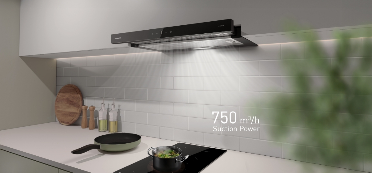 Powerful Suction for a Fresher Kitchen