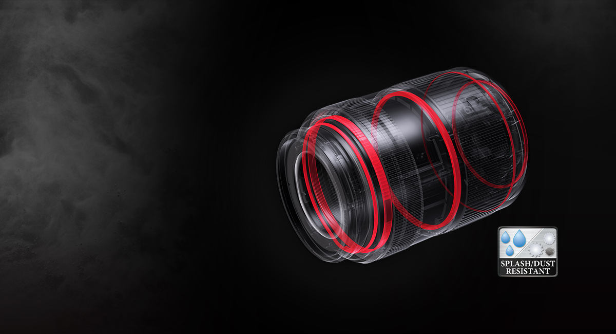 Splash/Dustproof – more creative options