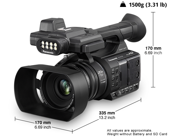 Full-HD Camcorder HC-PV100