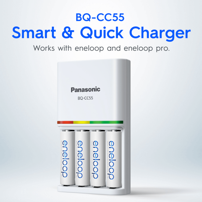 Works with eneloop Series