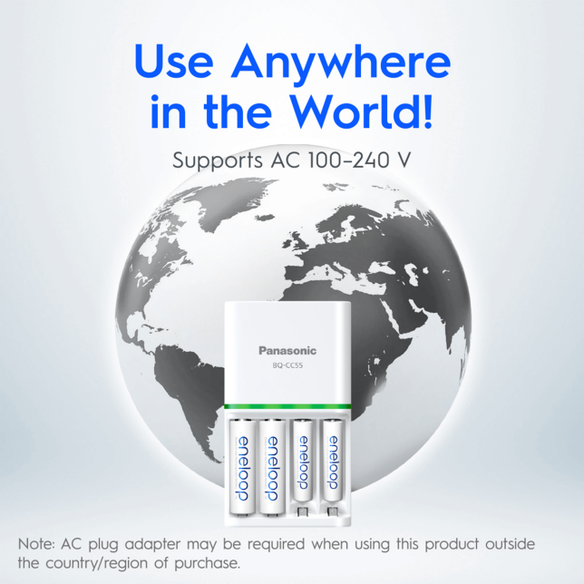 Use Anywhere in the World!