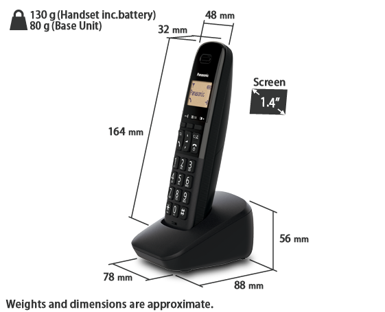 Digital Cordless Phone KX-TGB31ML1 – Nuisance Call Block