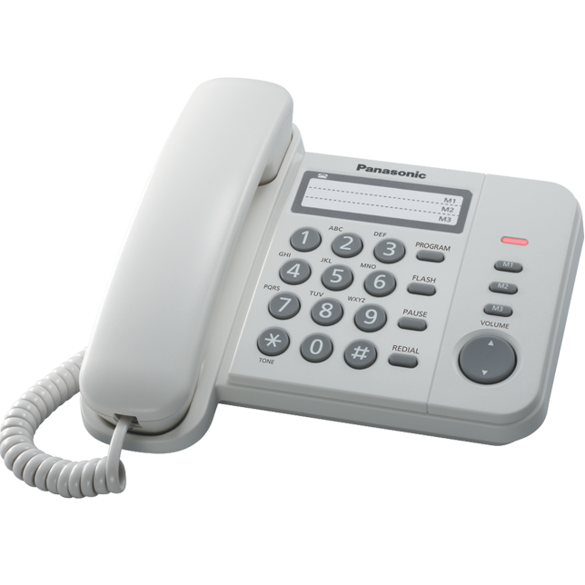 Photo of Single Line Telephone KX-TS520ML : White