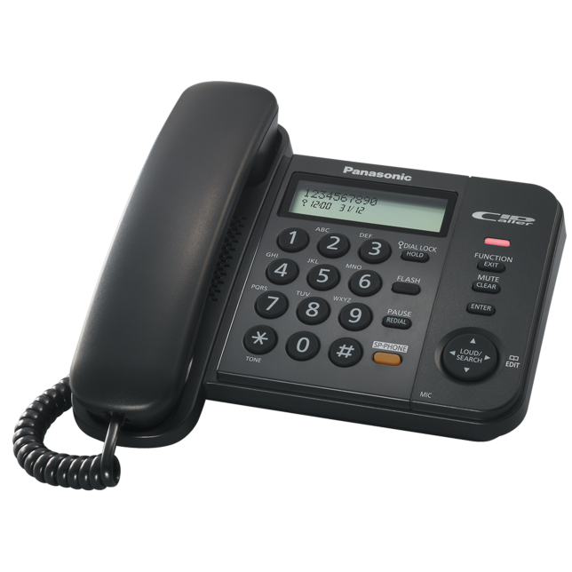 Photo of Single Line Telephone KX-TS580ML : Black