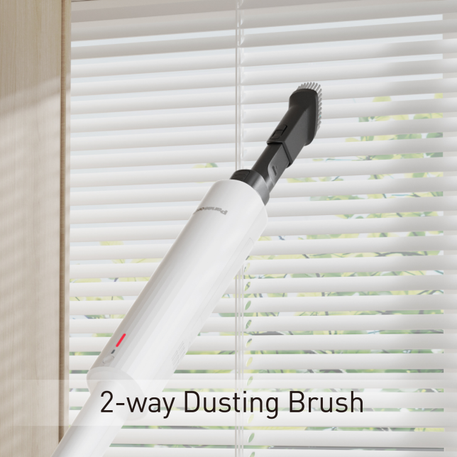 Capture every speck of dust in narrow spaces