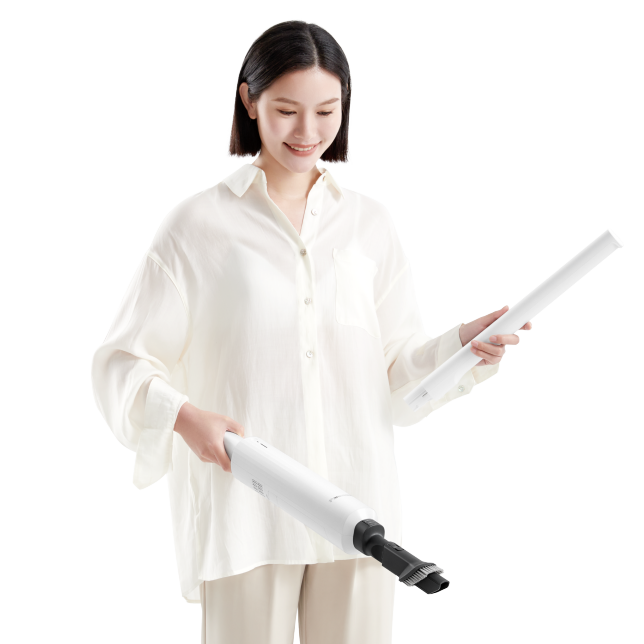 Easy to replace with various attachments