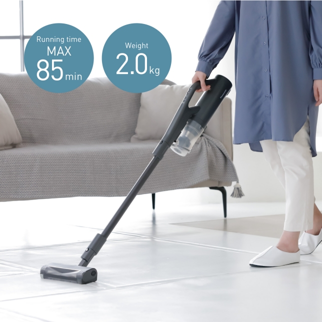 Lightweight and long-lasting vacuuming