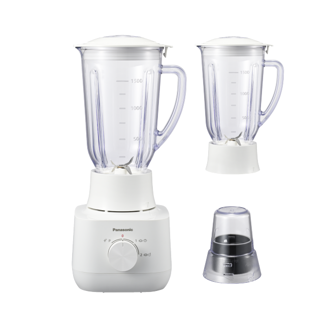 Photo of 1.5L Blender MX-EP5171 with 2 Plastic Jugs and 1 Dry Mill for Juice, Smoothies, Soup and Spices