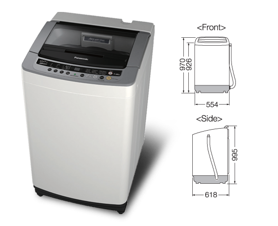 ECONAVI Top Load Washing Machine NA-F100G3