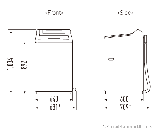 Top Load Washing Machine - 13.5KG ECONAVI Active Foam System NA-F135X1SRT