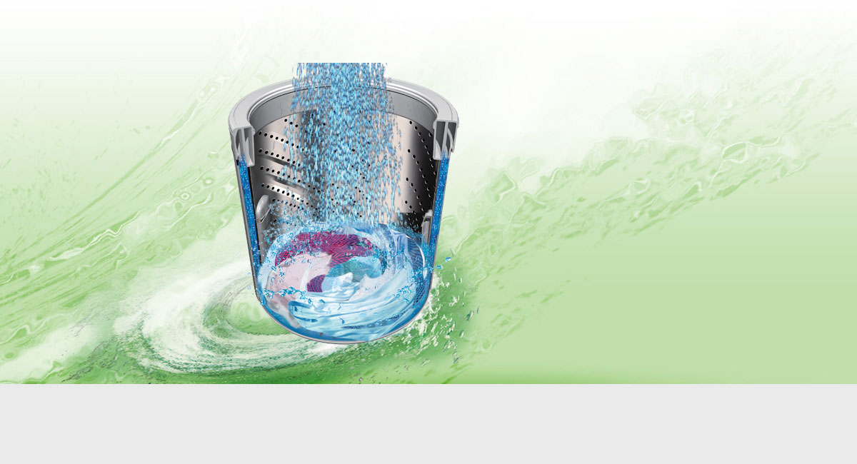 ECO-FRIENDLY AND POWERFULLY SMART WASHING