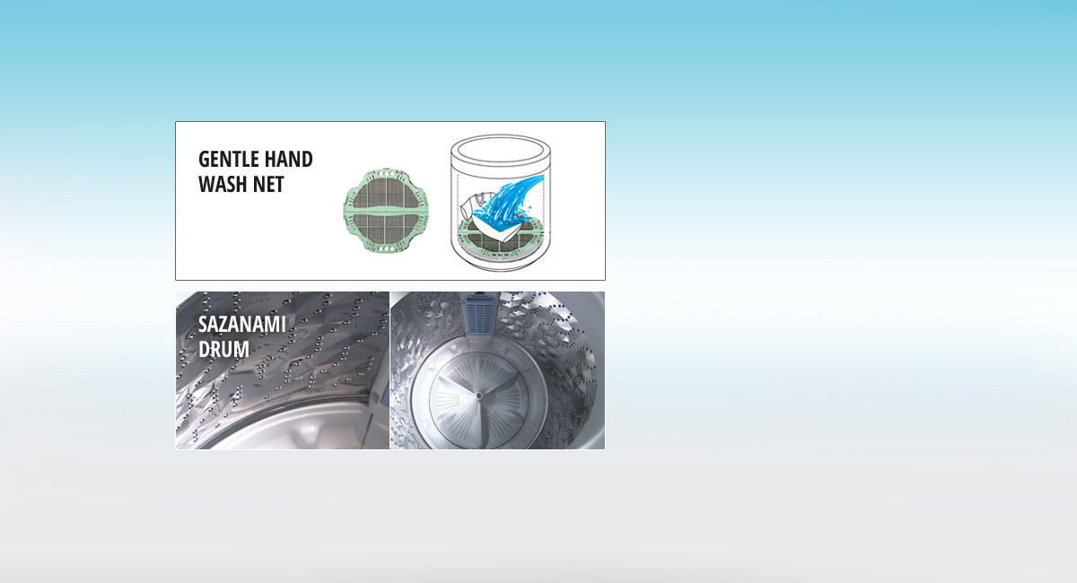 GENTLE HAND WASH MECHANISM