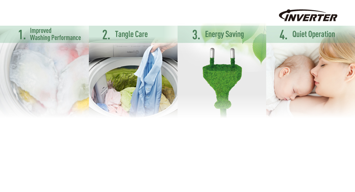 Superior Benefits by Inverter