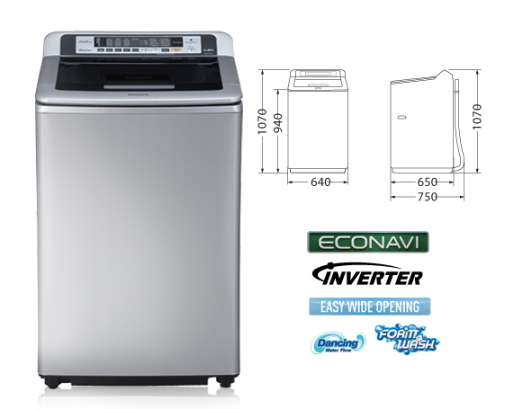 Top Load Washing Machine - 16kg ECONAVI Inverter NA-FS16G3