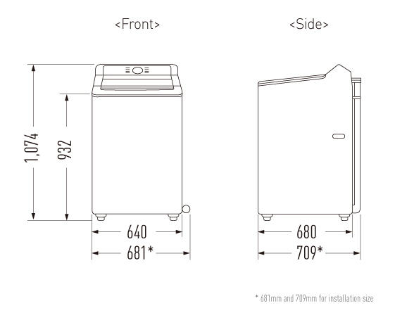 16kg Top Load Washing Machine NA-FS16X3