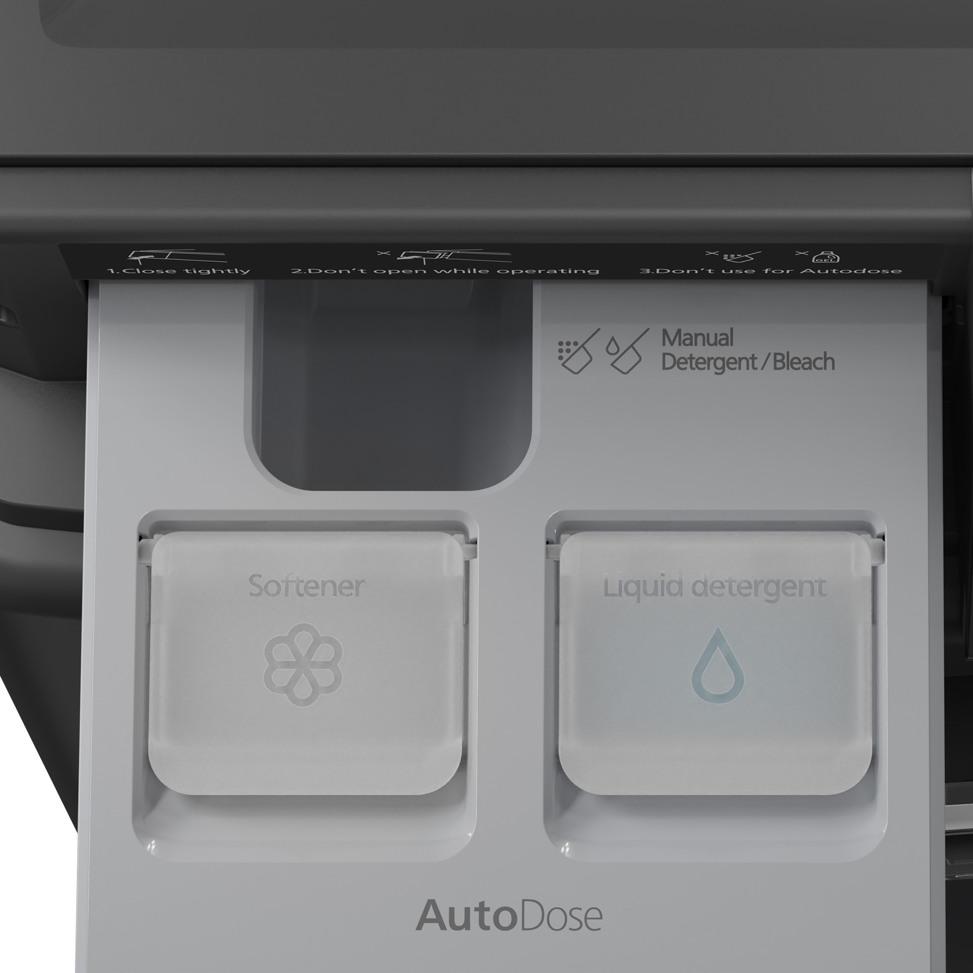 Can I use powder detergent with this AutoDose feature?