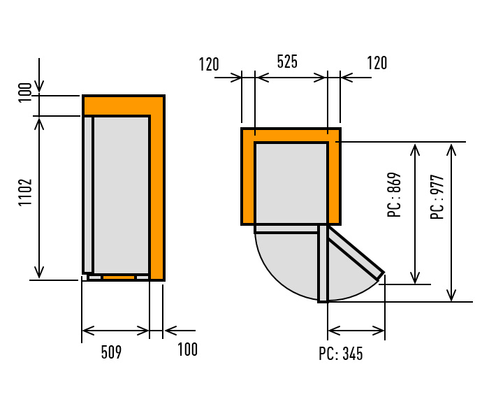 INSTALLATION SPACING
