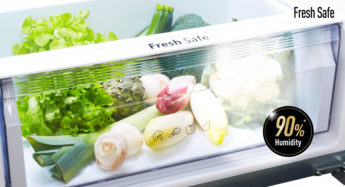 Moisture-RetainingFresh Safe Vegetable Case
