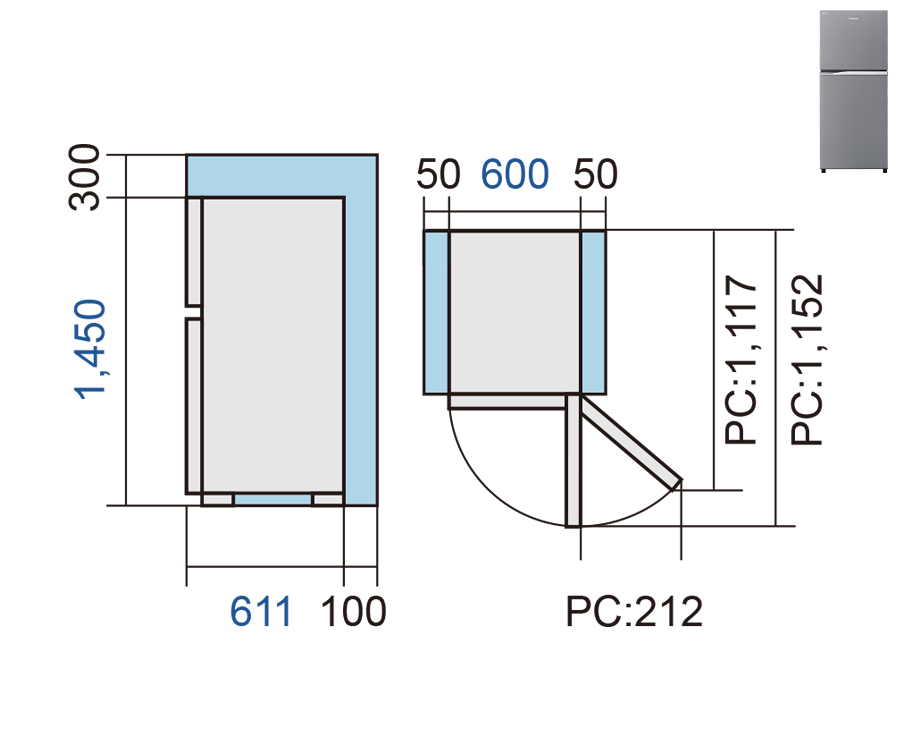 INSTALLATION SPACING