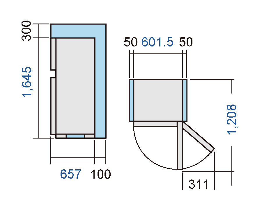 INSTALLATION SPACING