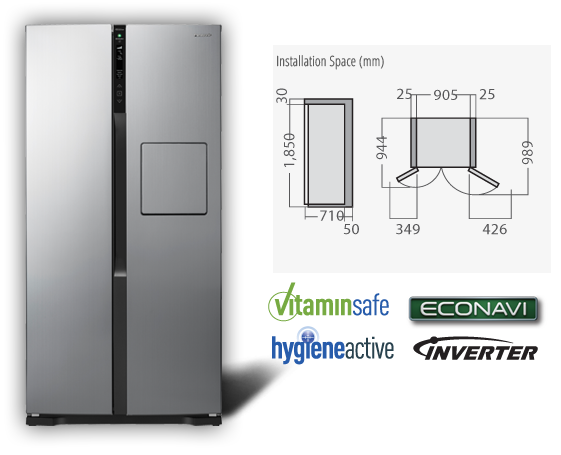 Side By Side NR-BS63XN