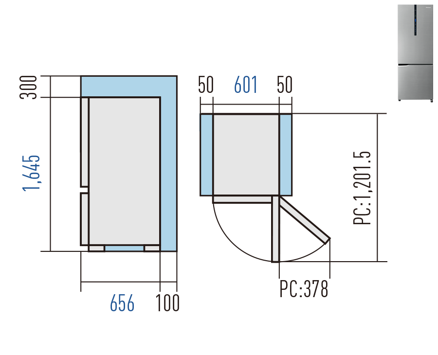 INSTALLATION SPACING