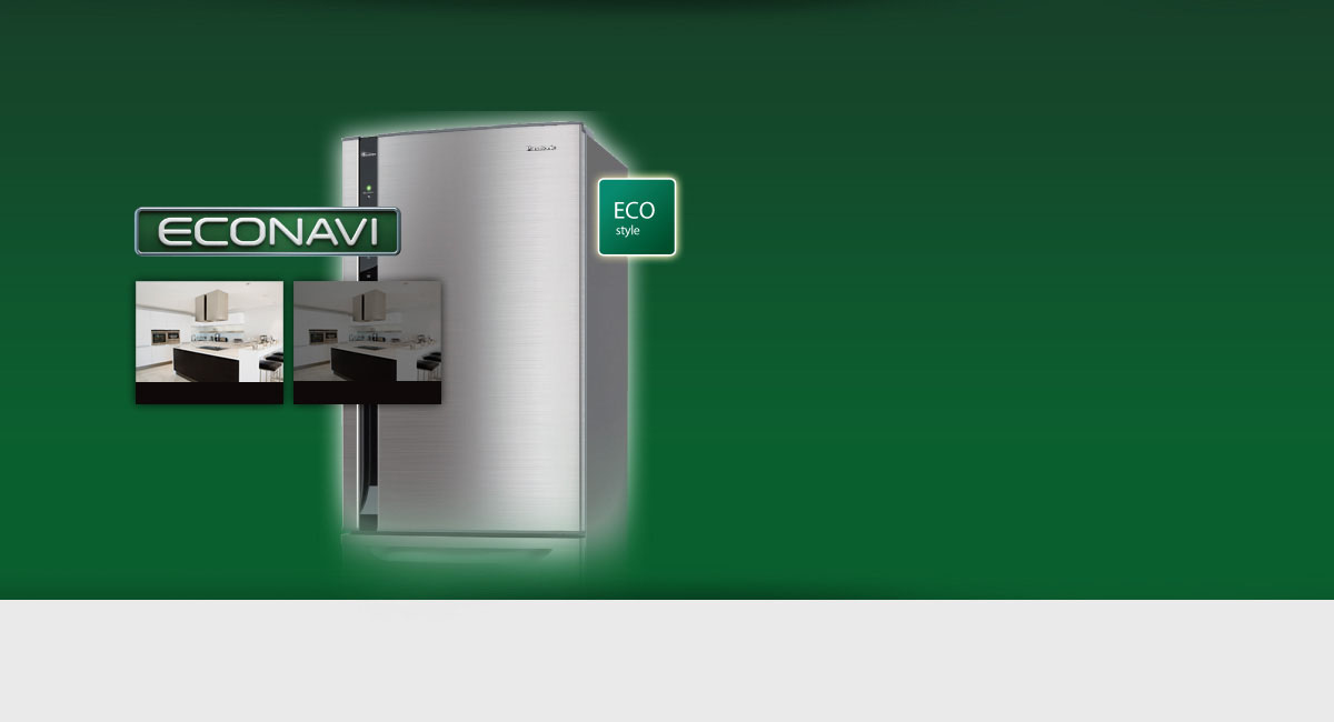 Panasonic’s unique automatic energy saving technology.