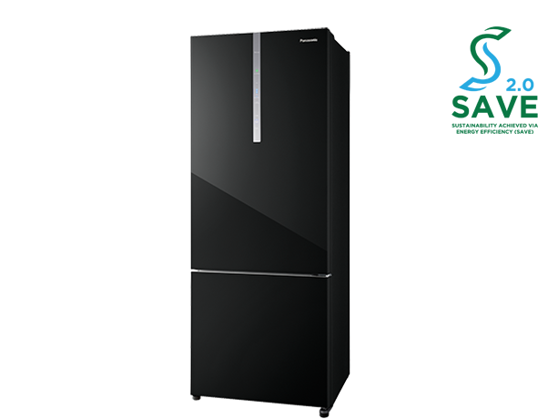 Photo of 2-door Bottom Freezer Refrigerator NR-BX471WGKM Glass Door Series