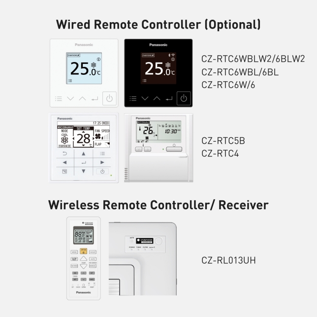 Wireless, Wired Remote Controller