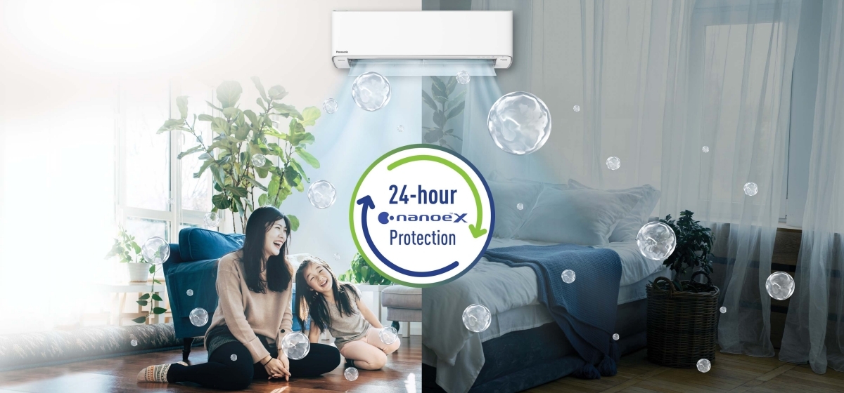 Stay Safe Indoors with 24-hour nanoe™ X Air Protection