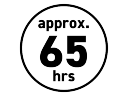65 hours playback