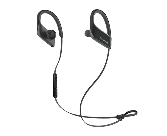 Sports Wireless Headphones (Bluetooth) RP-BTS30E-K