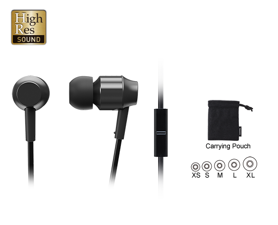 [DISCONTINUED] High Res Sound In-Ear Earphones RP-HDE3ME-K