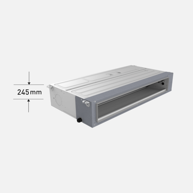 Easily Installed in Limited Spaces