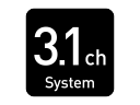 3.1 ch Speaker System