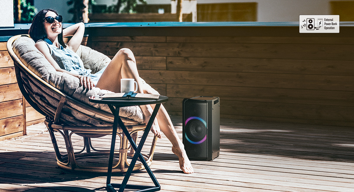 My own space. My favourite music.