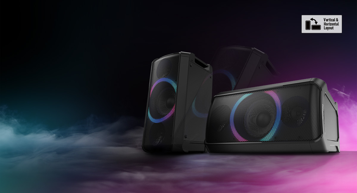 Two ways to place it, fits a variety of spaces.