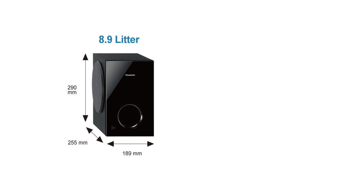 Powerful Bass-reflex Subwoofer