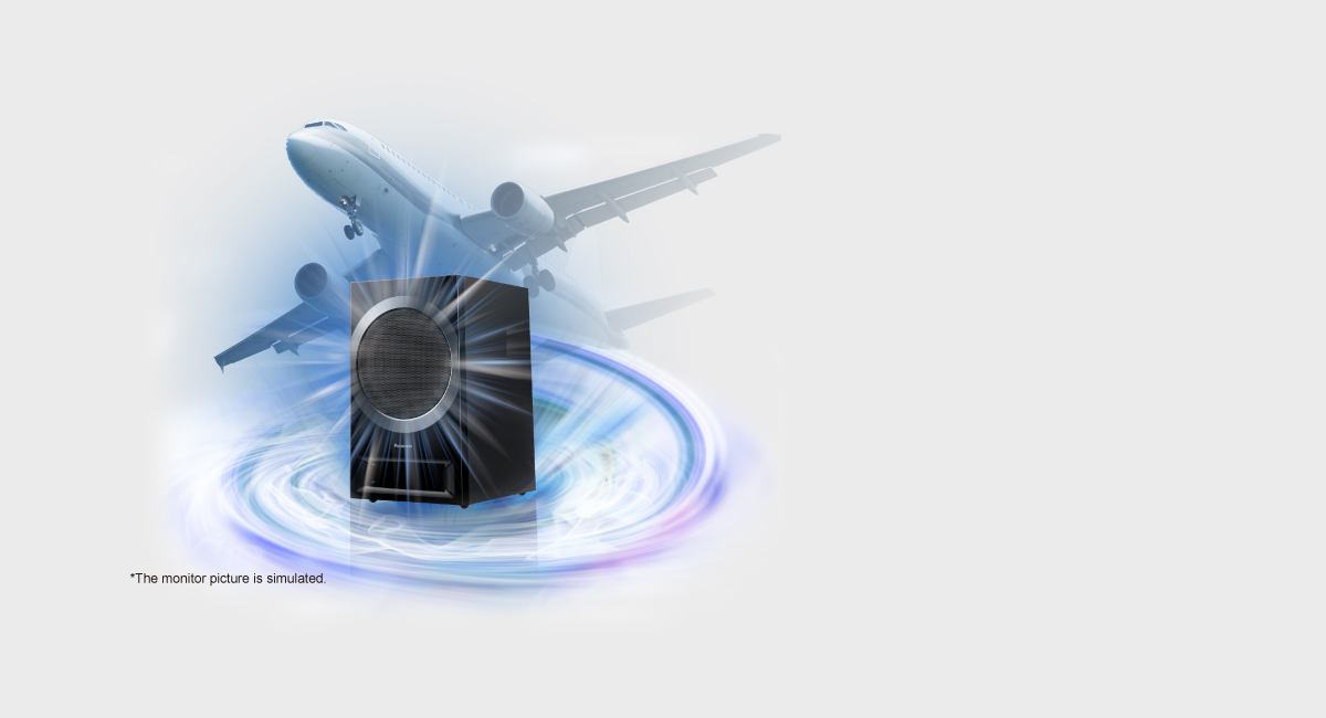 Powerful Bass-reflex Subwoofer