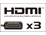 HDMI X3