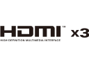 HDMI Input x 3