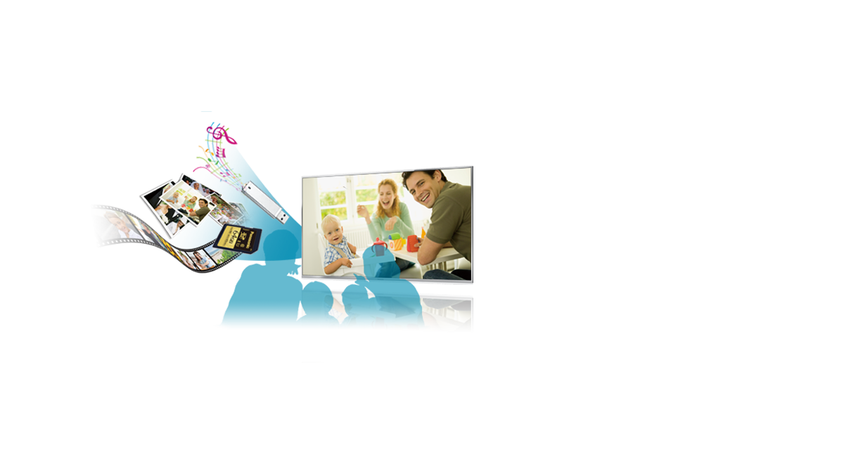 Media Player
Compatible with
RMVB Format