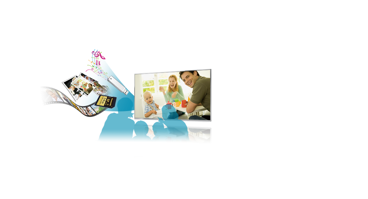 Media Player
Compatible with
RMVB Format