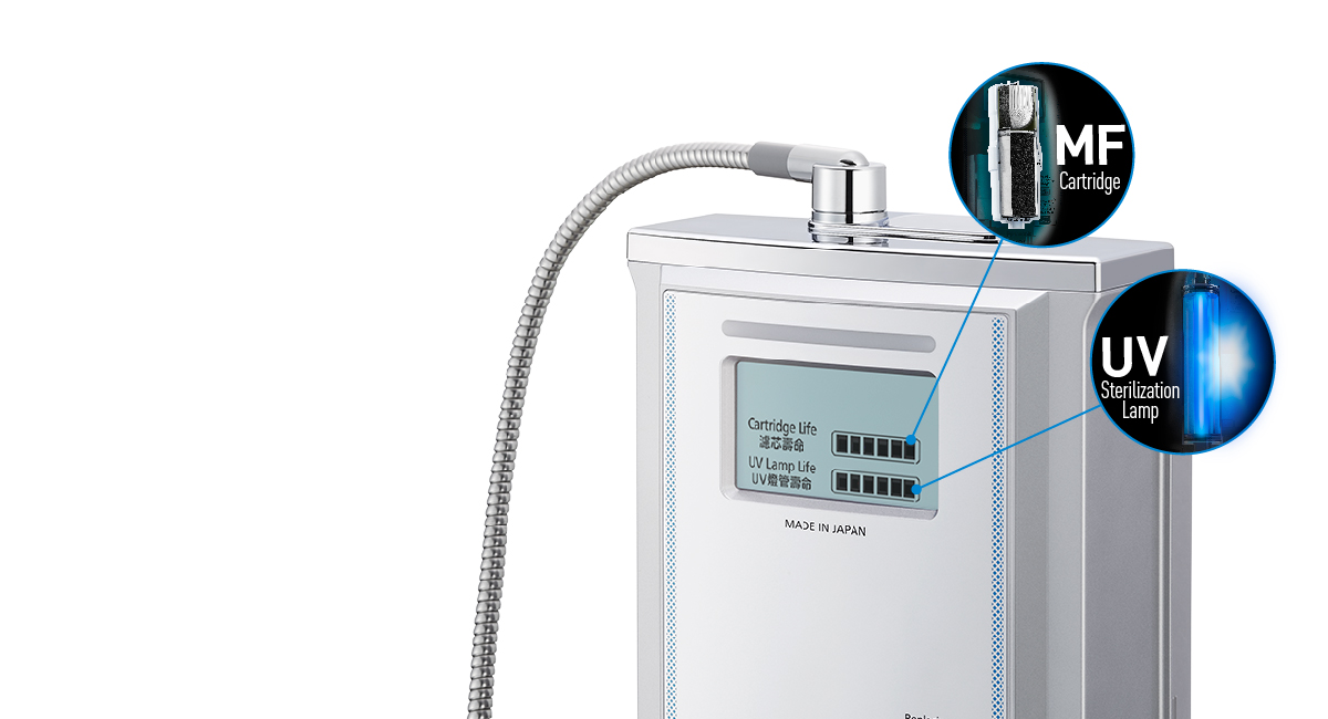 Long-life UV Lampand MF Cartridge