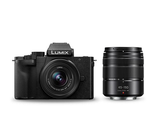 Foto van LUMIX G Camera DC-G100D met USB Type-C met H-FS12032 / H-FS45150